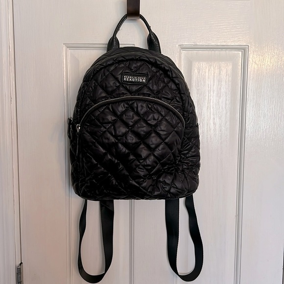 Kenneth Cole Reaction quilted mine backpack EUC - Picture 1 of 14